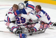 The United States completes a historic sweep of hockey at the Olympics and Paralympics
