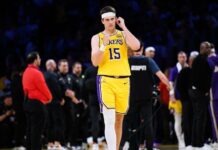 Austin Reaves stripped clean late in Lakers win, report says