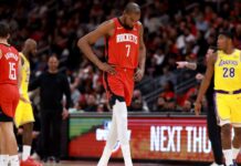 Kevin Durant takes blame as Lakers disrupt Rockets’ offense