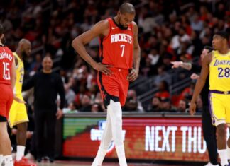 Kevin Durant takes blame as Lakers disrupt Rockets’ offense