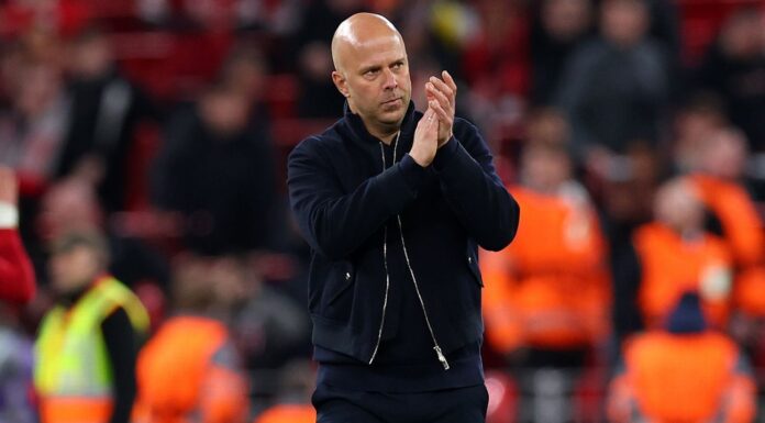 Arne Slot hails fans’ backing of ‘almost-perfect’ Liverpool