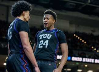 TCU backed up its tough talk, bouncing the Buckeyes in the 1st round