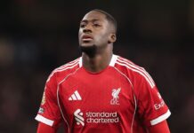 Liverpool condemn ‘cowardly’ racist abuse directed at Ibrahima Konaté