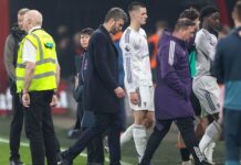 Michael Carrick slams ‘astonishing’ penalty calls in Man United draw