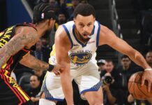 Stephen Curry (knee) gearing up for live contact in practice