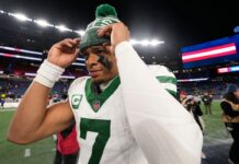 Jets eating $48M in cap after moving on from Rodgers, Fields