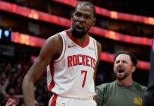 Kevin Durant passes Michael Jordan for fifth on scoring list