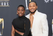 Winfield Jr.’s fiancée, Teesa Mpagi, helped woman hit by car