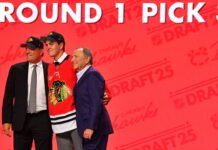 Blackhawks prospect Anton Frondell set to make NHL debut