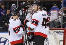 Senators hold Rangers to fewest shots by NHL team since 2003