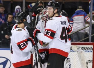 Senators hold Rangers to fewest shots by NHL team since 2003