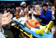 Moses Moody out for season with torn patellar tendon in knee