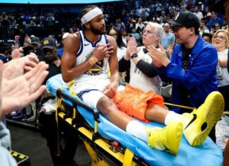 Moses Moody out for season with torn patellar tendon in knee