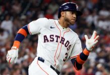 Astros’ Jeremy Pena avoids injury list after injuring finger