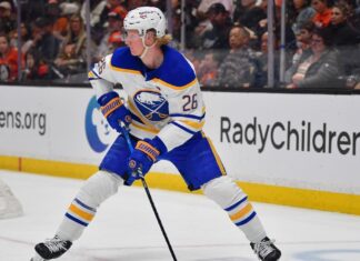 Sabres welcome Rasmus Dahlin’s fiancee after heart transplant