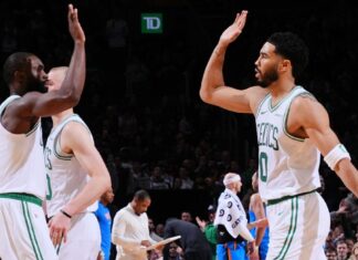Celtics cool off Thunder; Jaylen Brown stars with 31 points