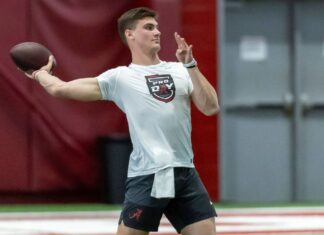 Alabama QB Ty Simpson says he’s ‘absolutely’ a 1st-round pick