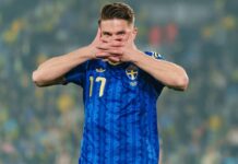 Viktor Gyokeres’ ‘incredible’ hat trick sees Sweden past Ukraine