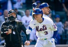 Carson Benge homers in big league debut to help Mets pound Pirates in opener