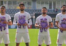 Iran’s soccer team honors victims of elementary school airstrike