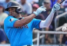 Marlins scratch Morel from Friday’s game with strained oblique