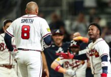 Dominic Smith caps Braves’ 6-run 9th with walk-off grand slam