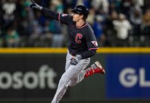 DeLauter hits 4th home run in 3rd career game in Guardians’ win