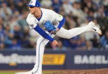 Blue Jays set MLB record with 50 strikeouts in 3-game sweep of A’s