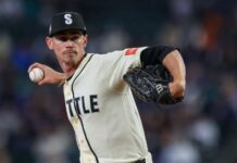 Mariners pull pitcher Emerson Hancock after 6 no-hit innings