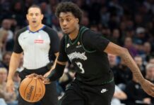 Timberwolves’ Jaden McDaniels week-to-week with knee injury