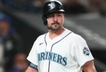 Mariners’ Cal Raleigh out of lineup for series opener vs. Yankees
