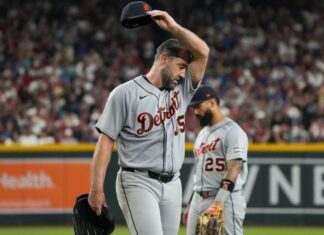 Justin Verlander roughed up by Diamondbacks in Tigers return