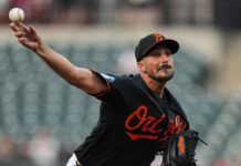 Orioles’ Zach Eflin exits in 4th inning with elbow issue