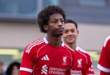 Liverpool youngsters beaten narrowly as 15-year-old prospect starts again