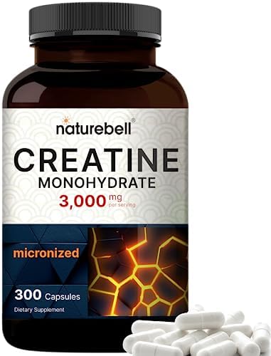 Creatine Monohydrate Capsules 3,000mg Per Serving, 300 Count | Micronized, Unflavored Creatine Pills | Pre-Workout & Muscle Strength Support | Easy to Swallow, Filler-Free | 50 Servings - Image 2