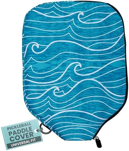 Palms-O-Aces Pickleball Paddle Cover | Canvas Padded Pickleball Paddles Sleeve with Zipper | Lightweight Protective Paddle Case for Standard Paddles | Paddle Cover Accessory - Image 2