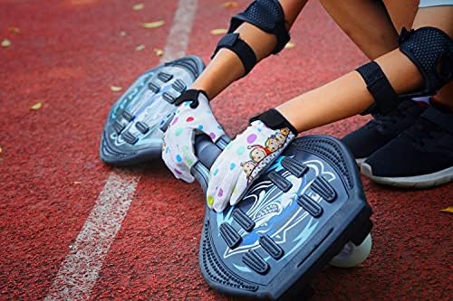 Kids Half Long Finger Climbing Gloves for Age 1-10 Boys Girls Gymnastics Monkey Bars, Good Grip Control Gloves for Scooter Balance Boards Biking Fishing Outdoor Sports - Image 9