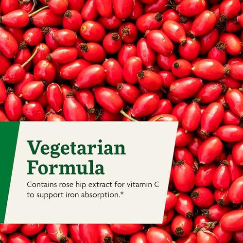 Floradix Iron & Herbs - Liquid Herbal Supplement for Energy Support - Iron Supplement with Vitamin C & Vitamin B Complex - for Men & Women - 8.5 fl oz - Image 8