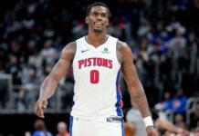 Pistons clinch first division title in 18 years with win