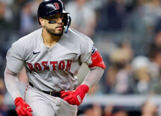 Red Sox already tinkering with lineup as C Narvaez scratched