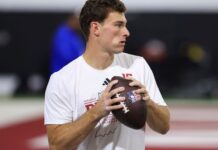 Expected No. 1 Fernando Mendoza puts on show at Indiana pro day