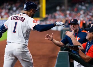 Astros rally after Yordan Alvarez HBP, sweep Red Sox