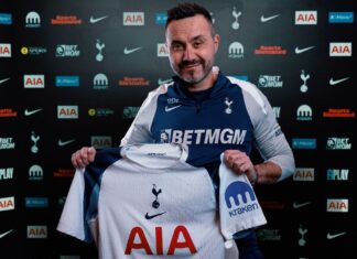 Roberto De Zerbi says he wants to be at ‘big club’ Tottenham for ‘long time’