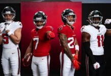 Falcons unveil new uniforms ahead of 2026 season