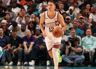 Collin Gillespie sets Suns record for 3-pointers in a season