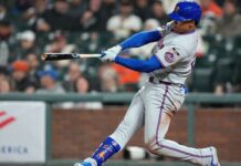 Mets slugger Juan Soto exits because of right calf tightness