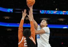 UCLA survived a late Texas surge to make its first NCAA title game