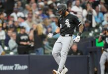 White Sox outfield Everson Pereira on IL with ankle sprain