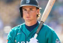 Mariners prospect Colt Emerson day to day with foot injury