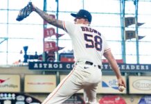 Astros ace Hunter Brown to 15-day IL with shoulder strain